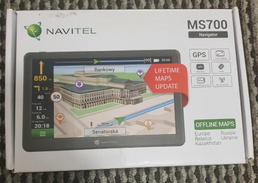 Zdjęcie oferty: Nawigacja samochodowa NAVITEL MS700 7 "