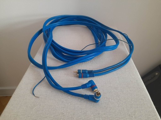 Zdjęcie oferty: Kabel do wzmacniacza 5 m 2x RCA 