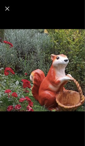 Zdjęcie oferty: Jeżyki, wiewiórki, figurki ogrodowe