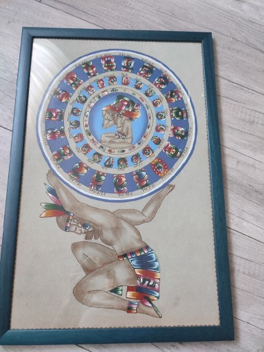 Zdjęcie oferty: Kalendarz Majów oprawiony w ramkę 