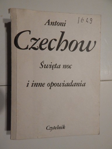 Zdjęcie oferty: Święta noc I inne opowiadania Antoni Czechow