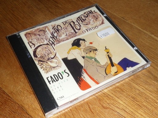 Zdjęcie oferty: FADO Cancao de Portugal CD Fado's ao vivo 