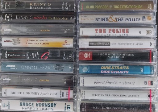 Zdjęcie oferty: Kenny G,The Police,Dire Straits,Alan Parsons,Robert Palmer,Bruce Hornsby