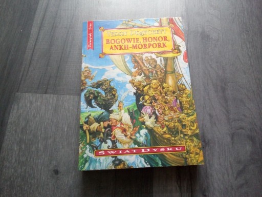 Zdjęcie oferty: świat dysku terry pratchett - bogowie honor ankh