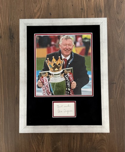 Zdjęcie oferty: Sir Alex FERGUSON Manchester oryginalny autograf!