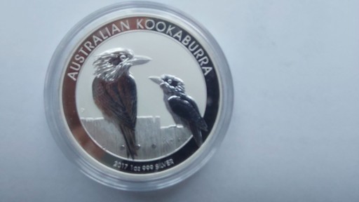 Zdjęcie oferty: Srebrna moneta, KUKABURA 1oz. 2017 rok.