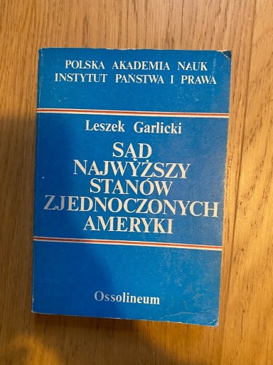 Zdjęcie oferty: Sąd najwyższy Stanów Zjednoczonych Ameryki