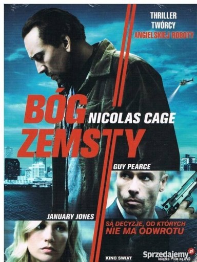 Zdjęcie oferty: Bóg zemsty DVD Nicolas Cage FOLIA