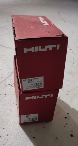 Zdjęcie oferty: Gwoździe HILTI X-P 17 B3 MX BULK 1000SZY