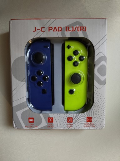 Zdjęcie oferty: Joycon Nintendo Switch Niebiesko-Żółte Zamiennik