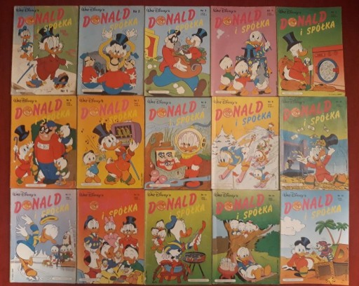 Zdjęcie oferty: Donald i spółka - komiksy, komplet, 43 numery