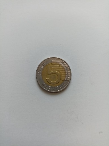 Zdjęcie oferty: 5 złotych z 1994 roku /odwrotka/.