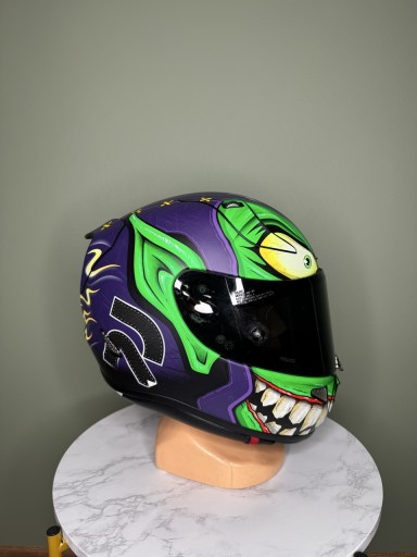 Zdjęcie oferty: Kask Motocyklowy Hjc L RPHA 11 Goblin Marvel Sportowy Agv Shark Ls2 Arai