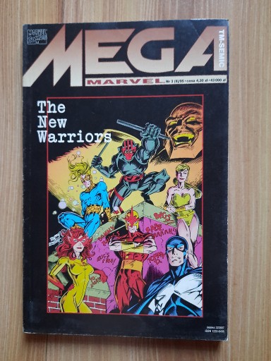 Zdjęcie oferty: MEGA MARVEL 3/95 - The New Warriors *TM-Semic*