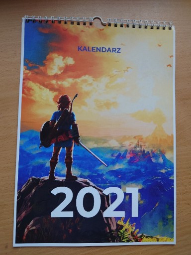 Zdjęcie oferty: Kalendarz 2021 The legend of zelda