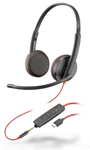 Zdjęcie oferty: Słuchawki nauszne Plantronics BlackwireC3225 USB-C