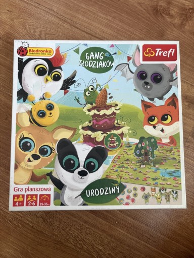 Zdjęcie oferty: Gang słodziaków słodziaki Biedronka Gra planszowa Urodziny Trefl 4+