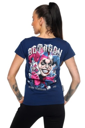 Zdjęcie oferty: T-shirt damski Octagon Miss Joker dark navy