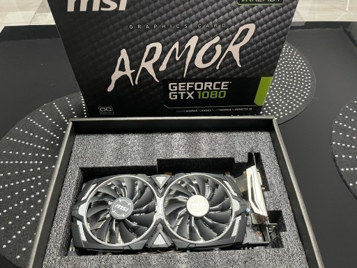 Zdjęcie oferty: Karta graficzna MSI GeForce GTX 1080 ARMOR OC 8GB 