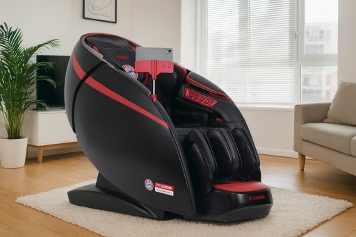 Zdjęcie oferty: Fotel masujący IREST Dual Core V8 Czarno-czerwony - nowy, TANIO !!!