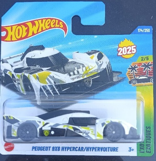 Zdjęcie oferty: Hot Wheels 2025 PEUGOT 9X8 HYPERCAR 174/250NAJSZYBSZA WYSYŁKA