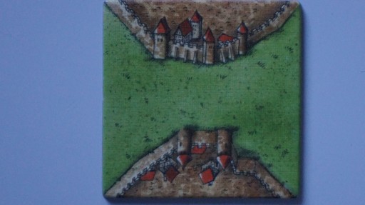 Zdjęcie oferty: CARCASSONNE pojedyncze elementy PŁYTKA TERENU