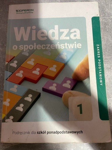 Zdjęcie oferty: Wiedza o Społeczeństwie 1 Operon