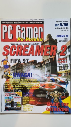 Zdjęcie oferty: PC GAMER Po polsku 05/1996 czasopismo o grach