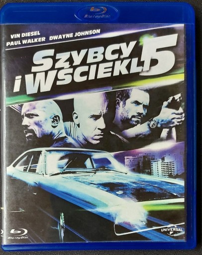 Zdjęcie oferty: Szybcy i wściekli 5  Blu-ray PL