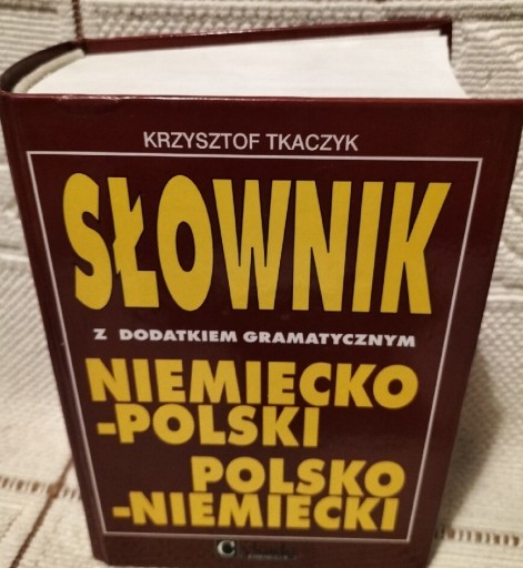 Zdjęcie oferty: Słownik niemiecko -polski /polsko-niemiecki