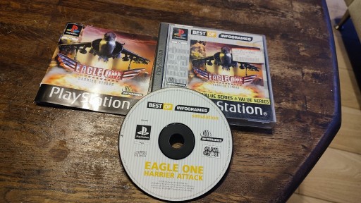 Zdjęcie oferty: Gra EAGLE ONE HARRIER ATTACK Sony PlayStation PSX