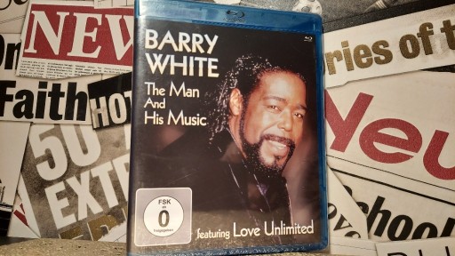 Zdjęcie oferty: Barry White - The Man And His Music Live Blu-ray