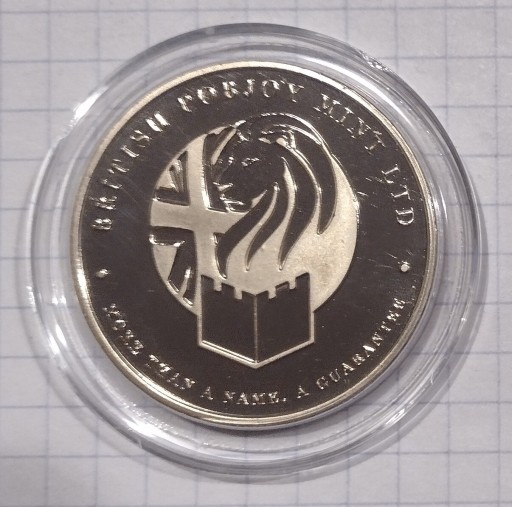 Zdjęcie oferty: #322 Medal token UK- Pobjoy Mint PROOF