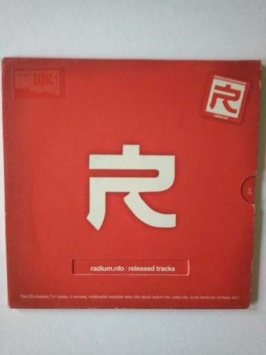 Zdjęcie oferty: RADIUM.NFO Released Tracks CD