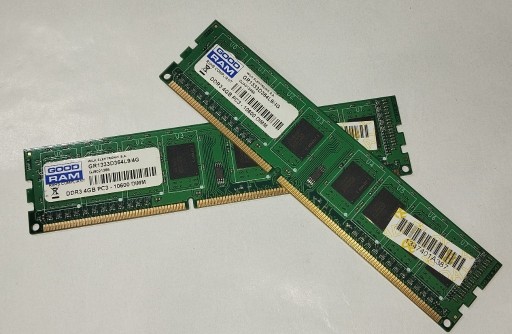 Zdjęcie oferty: GoodRAM DDR3 8GB (2x4GB) 1333MHz CL9