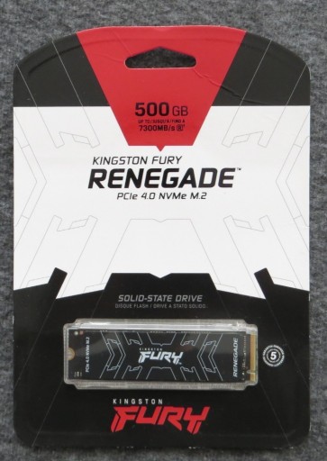 Zdjęcie oferty: Dysk SSD Kingston FURY Renegade 500GB M.2 PCIe