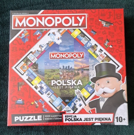 Zdjęcie oferty: Monopoly POLSKA JEST PIĘKNA Puzzle 1000 EL