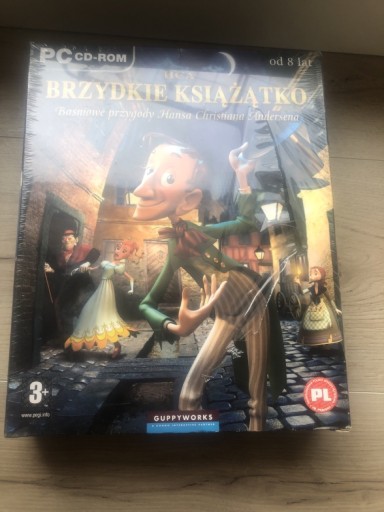 Zdjęcie oferty: Brzydkie Książątko big box pl PC gra nowa folia