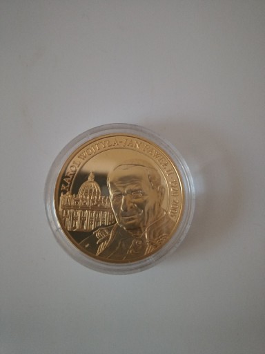 Zdjęcie oferty: Jan Paweł II medal z certyfikatem autentyczności