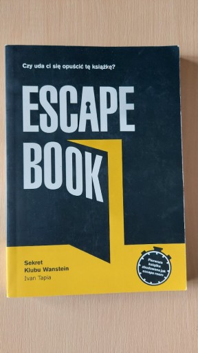 Zdjęcie oferty: Escape Book Ivan Tapia 