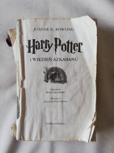 Zdjęcie oferty: "Harry Potter i więzień Azkabanu" Joanne Rowling 