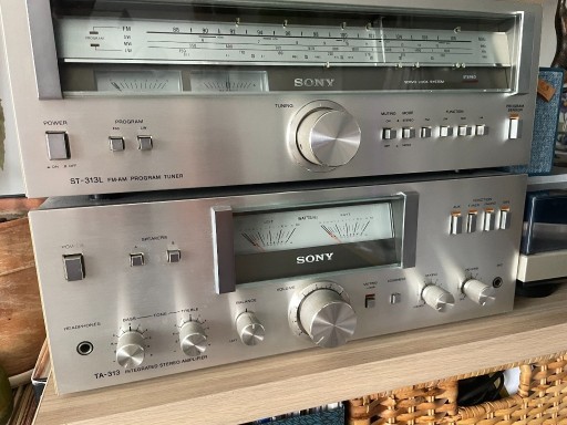 Zdjęcie oferty: Wzmacniacz SONY TA-313 Radio ST-313L Vintage.