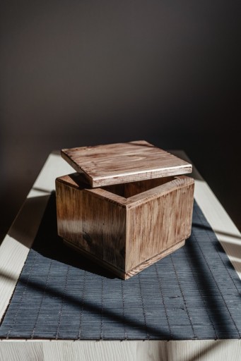 Zdjęcie oferty: Pudełko drewniane eco na ... biżuterię, 