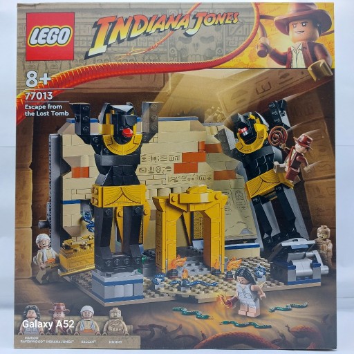 Zdjęcie oferty: LEGO Indiana Jones 77013  PUDEŁKO instrukcja