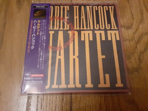 Zdjęcie oferty: HERBIE HANCOCK - Quartet  JAPAN MINI LP Obi