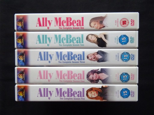 Zdjęcie oferty: Ally McBeal sezony - 1-5 - DVD - 1 2 3 4 5