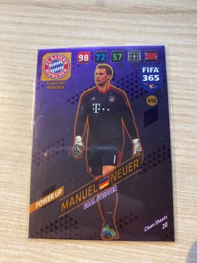 Zdjęcie oferty: PANINI FIFA 365 2018 Goal Stopper Manuel Neuer