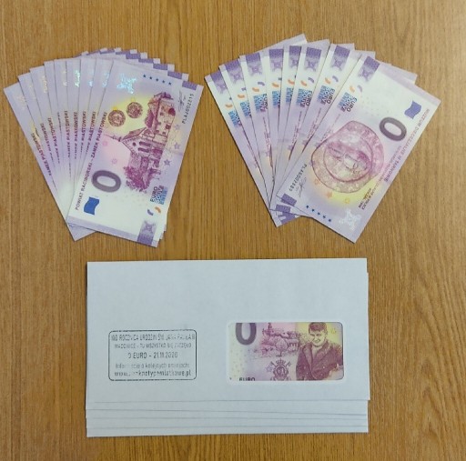 Zdjęcie oferty: Banknot 0 euro !!!!