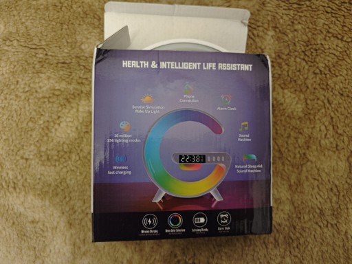 Zdjęcie oferty: Nowoczesna, biała lampka biurkowa LED MasterLED G 5W RGB 