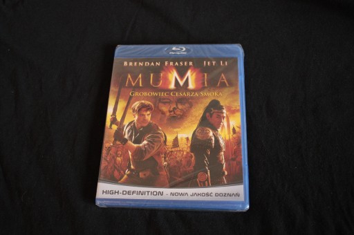 Zdjęcie oferty: MUMIA GROBOWIEC CESARZA SMOKA- BLU-RAY- POLSKIE W.